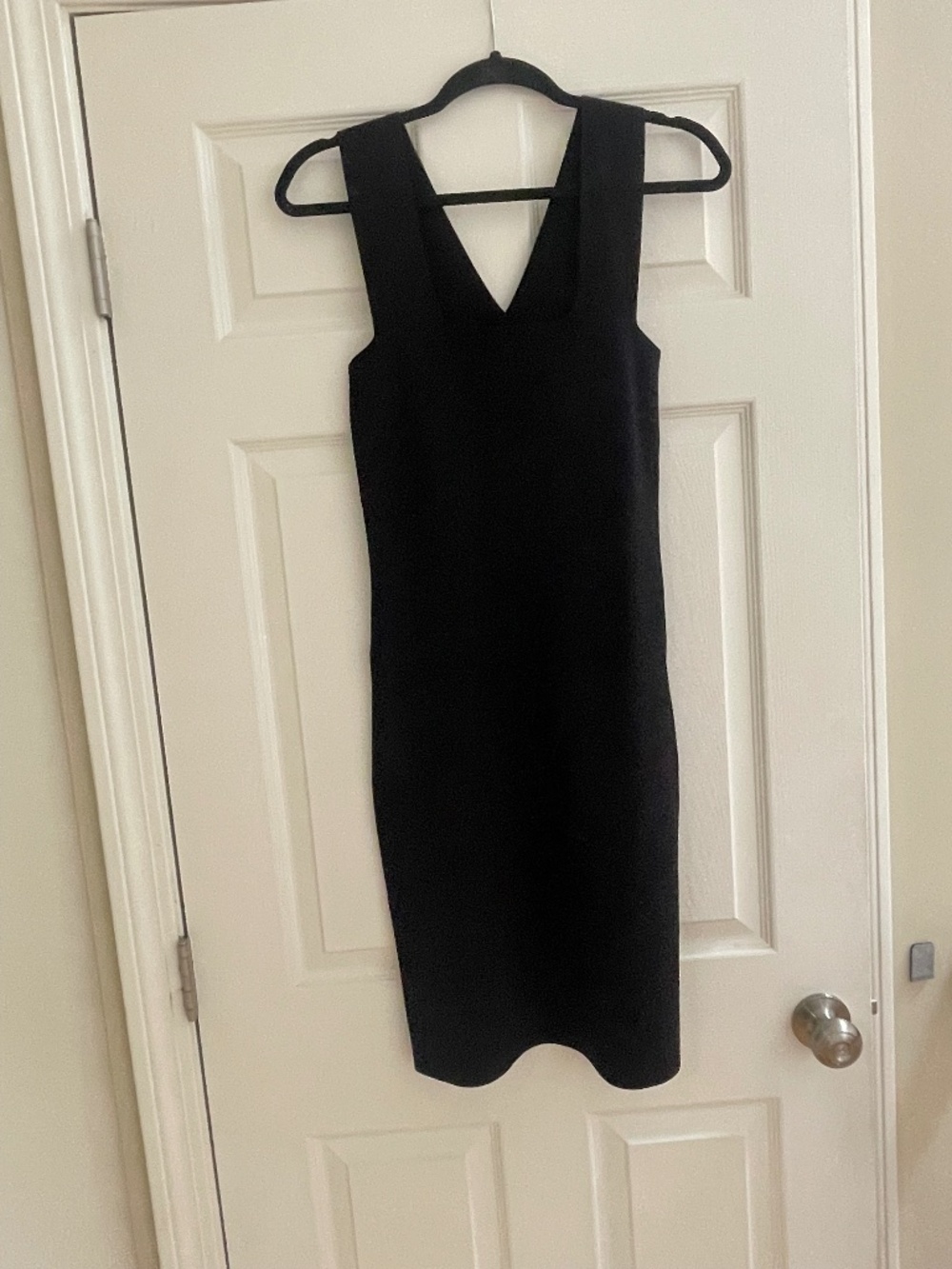 House of Harlow 1960 Black Luxe Tight Bodycon Bandage Dress